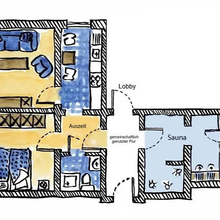 Immenbarg, Auszeit شقة *